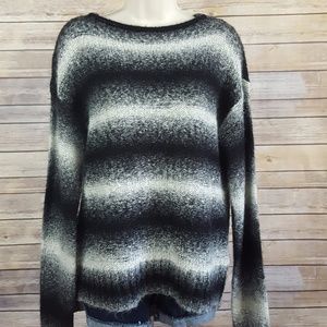 Chaps fuzzy ombre sweater